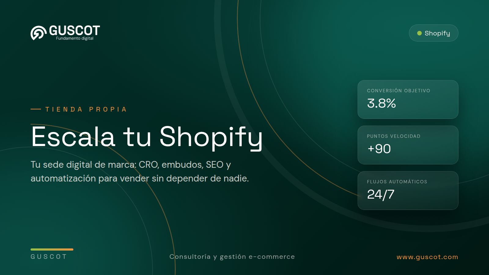 Escala tu Shopify - GUSCOT